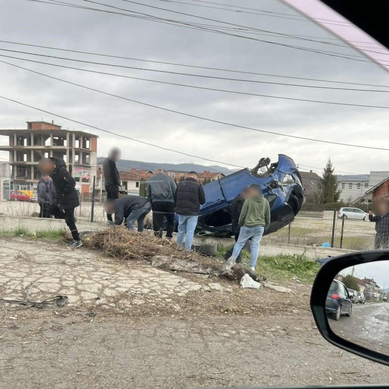 Aksident i rëndë në Zhabar të Mitrovicës