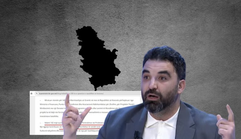 Mehmetaj: Qeveria e Kosovës i ndan fonde (qindra mijëra euro) kompanisë që Kosovën e njeh si pjesë të Serbisë