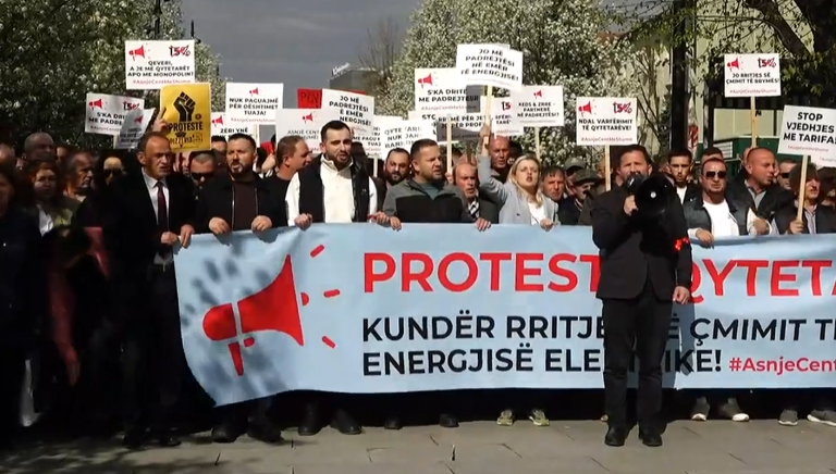 Asnjë cent më shumë: Të premten protesta tjetër kundër shtrenjtimit të rrymës