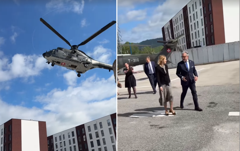Me helikopter në Mitrovicë, kryediplomatja evropiane takon përfaqësuesit e EULEX-it