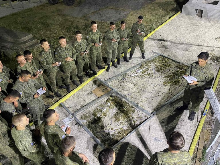 Komanda e Forcave Tokësore e FSK-së realizon ushtrimin fushor “Tango Mike”