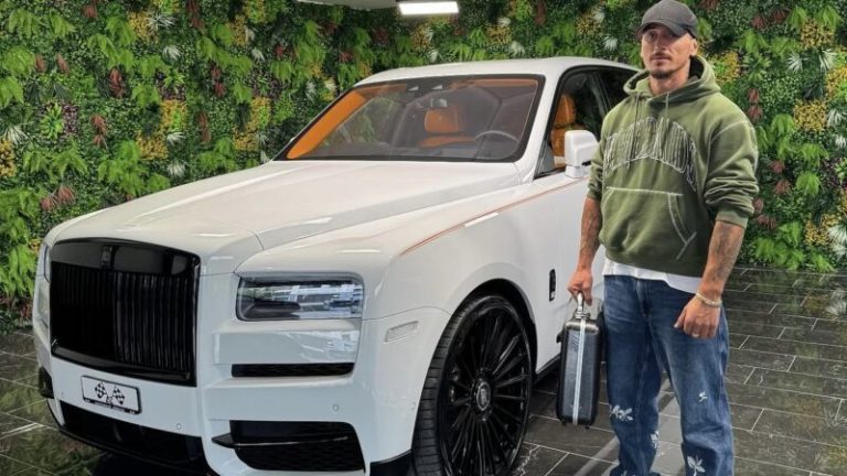 Luksi në ‘qiell’, Getinjo pozon me makinën që kap shifra marramendëse