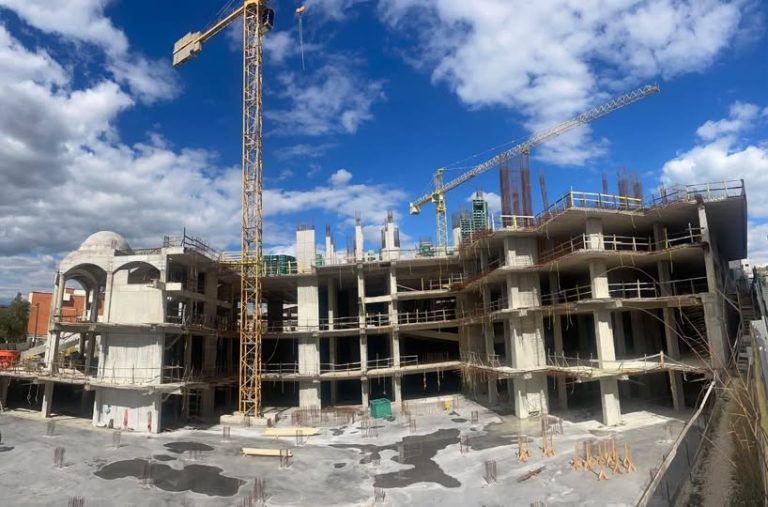 BIK publikon pamje nga ndërtimi i Xhamisë Qendrore: Po merr gjithnjë e më shumë formë