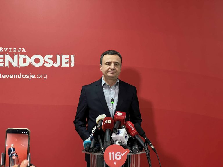 Kurti pas fitores plebishitare: Ftoj opozitën për bashkëpunim për votim të marrëveshjeve ndërkombëtare