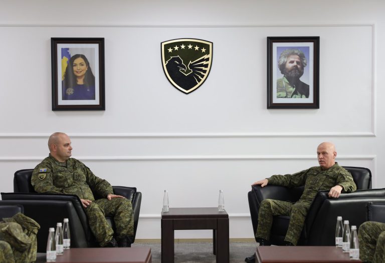 Komandanti i FSK-së dekoroi me medalje pjesëtarët që kanë qenë në operacionin e kërkim shpëtimit në Shqipëri