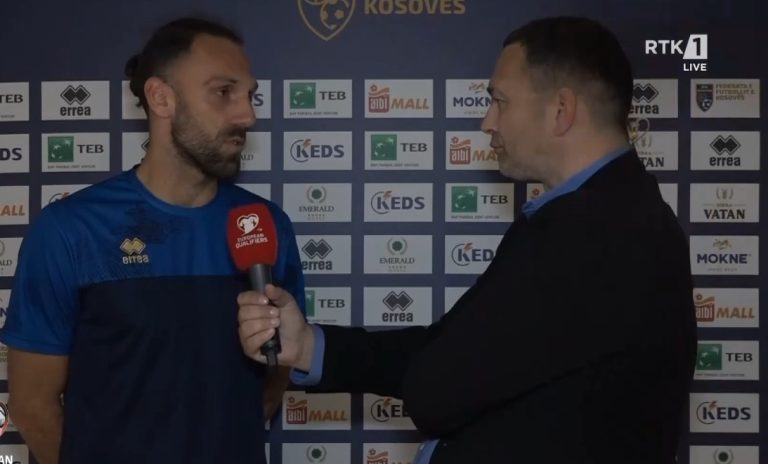 Muriqi i dëshpëruar pas ndeshjes: Më dhimbset ekipi dhe i gjithë shteti
