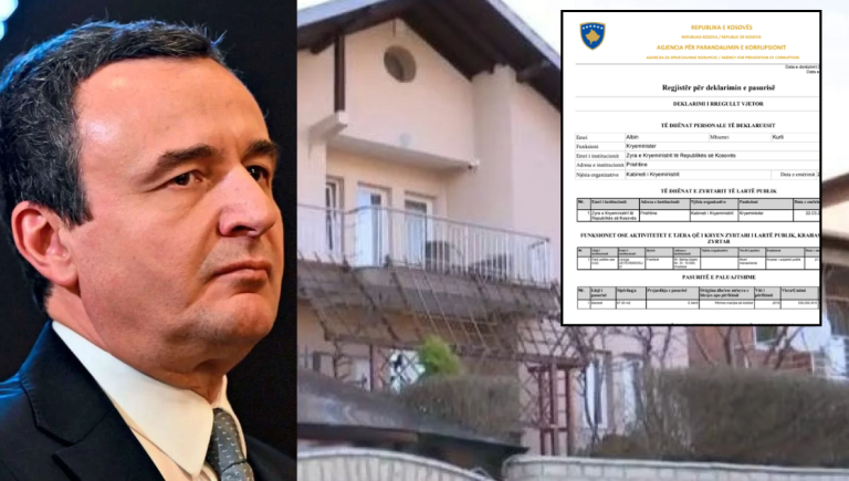 Kurtit i shtrenjtohet qiraja e shtëpisë, mbetet me 16.41 centë në bankë – kjo është pasuria që deklaroi në APK