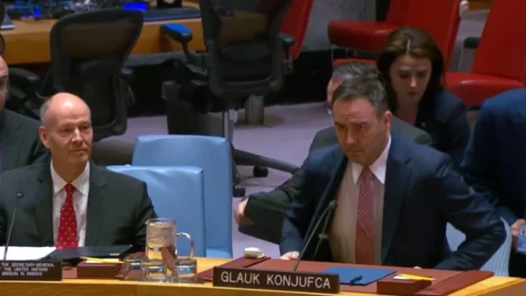 Konjufca në Këshillin e Sigurimit: Si t’i normalizojmë raportet me Serbinë, kur ata i trajnuan terroristët e Banjskës