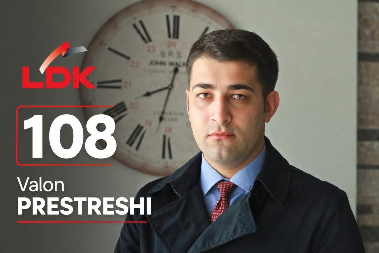 Valon Prestreshi garon për deputet të Kuvendit në zgjedhjet e 7 qershorit