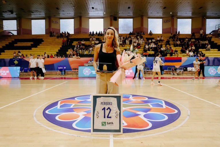 La gjurmë të mëdha, basketbollistja Arbnore Përquku pensionohet nga kombëtarja e Kosovës: Shihemi në parket në shtator