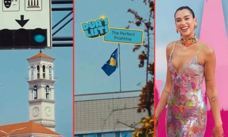 “Vendlindja ime është tani në Google Maps Street View”, Dua Lipa promovon Prishtinën me një video të veçantë