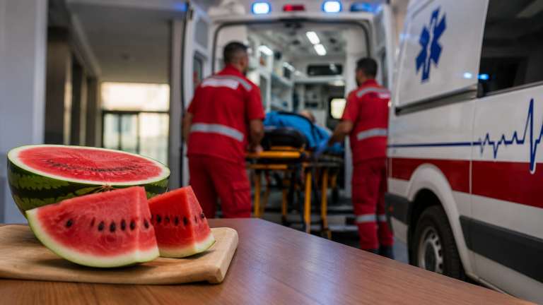 Tragjike: Kosovari 32-vjeçar humb jetën pasi dyshohet se u ngufat duke ngrënë shalqi