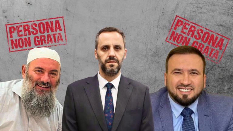 Shqipëria shpall “non grata” imamin Bekir Halimi dhe analistin Valon Bela nga Maqedonia e Veriut, dyshohen për veprimtari që paraqesin rrezik