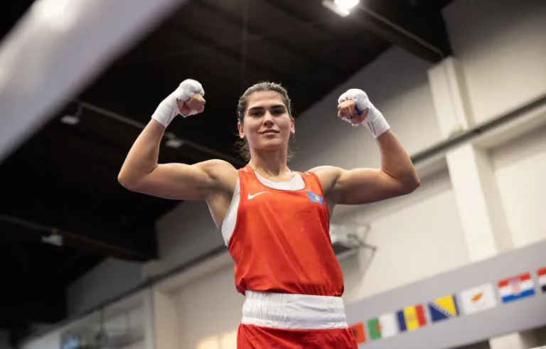 Donjeta Sadiku mposht boksieren ruse që e përfaqëson Serbinë, Kristina Kuluhova, rrëmben të artën